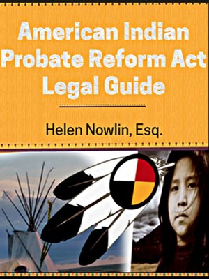 cover image of American Indian Probate Reform Act Legal Guide